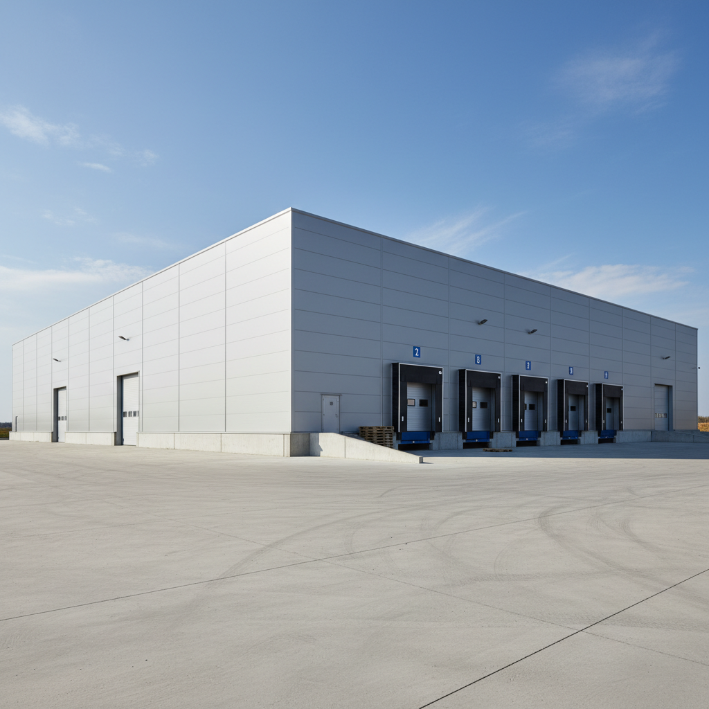 Сборный склад из сэндвич-панелей под ключ — PreBuild