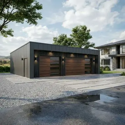 Семейный гараж на 2 авто