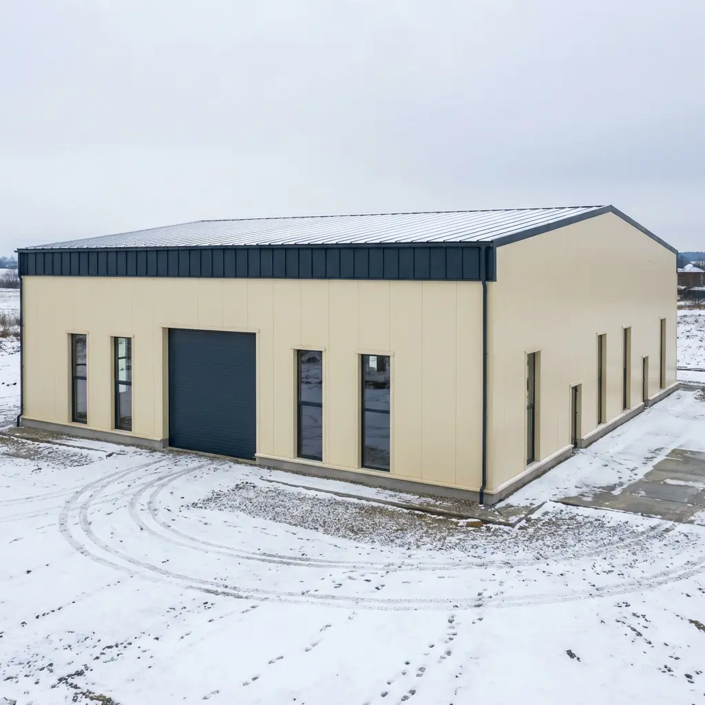 Продажа утеплённых гаражей — утеплённое здание из сэндвич-панелей PreBuild