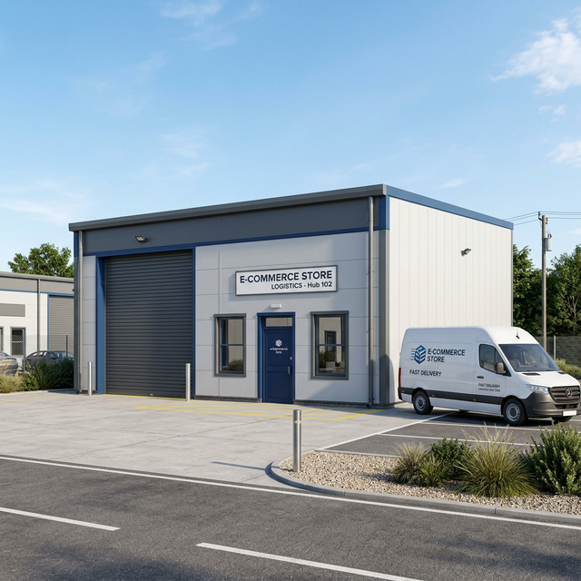 Склад для интернет-магазина из сэндвич-панелей 200 м²