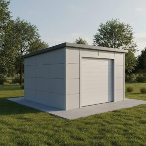 Гараж Компакт 4×4 м із сендвіч-панелей — PreBuild