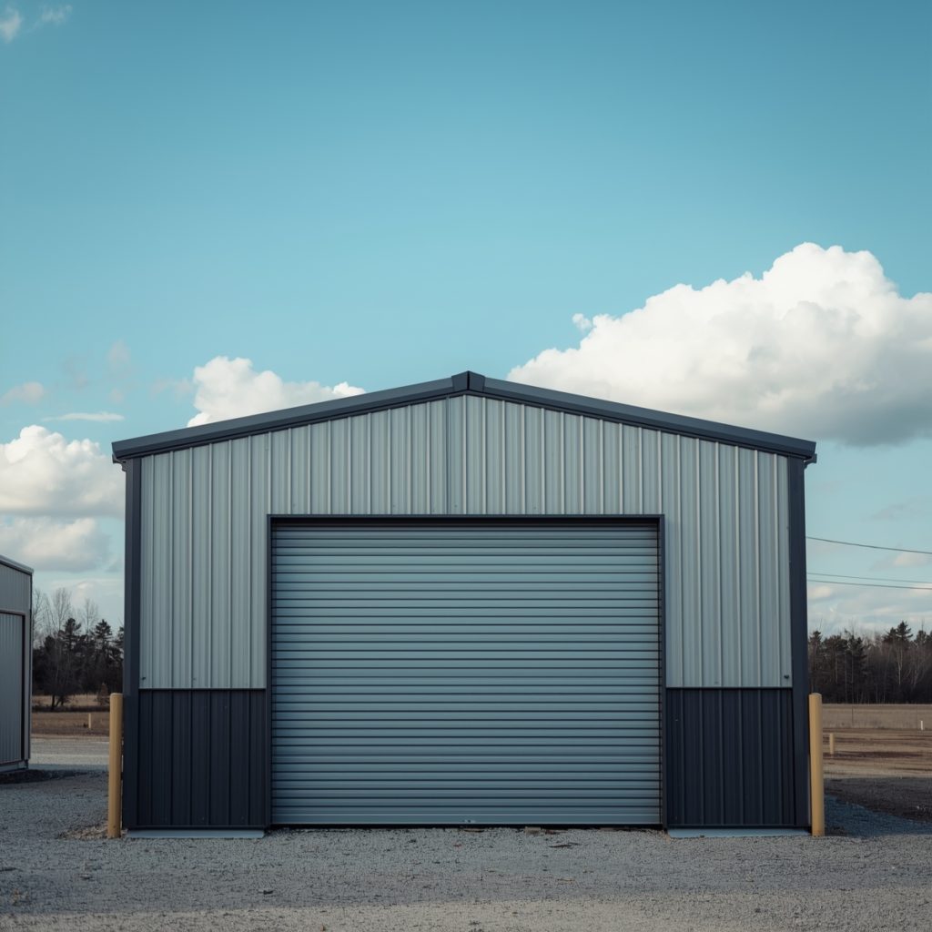 Купити гараж із сендвіч-панелей
