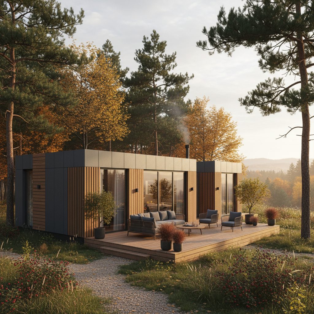 Загородный модульный дом — реализованный проект PreBuild