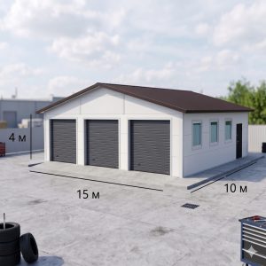 СТО із сендвіч-панелей